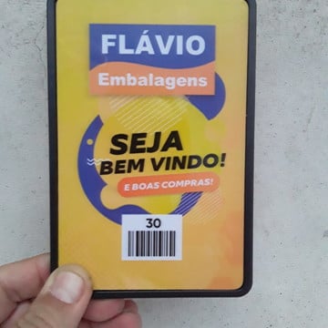 50 comandas 10x15 com cod barras