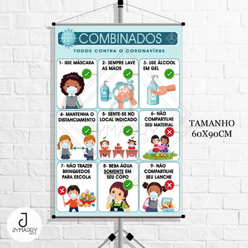 Banner tudo sobre horas 60x90cm  Produtos Personalizados no Elo7