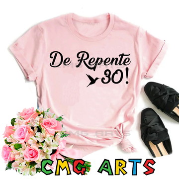 Camiseta de repente 30 anos 1991