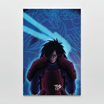 QUADRO ANIME BORUTO KARMA JOOGAN - TAMANHO 40X60