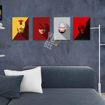 Quadro Super Heróis