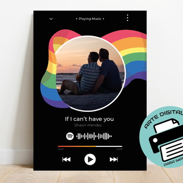 Quadro Digital • Nossa Música • SPOTIFY CODE INTERATIVO