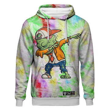 tie dye alien moletom com capuz