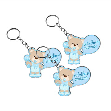 Chaveiro infantil personalizado lembrancinha maternidade