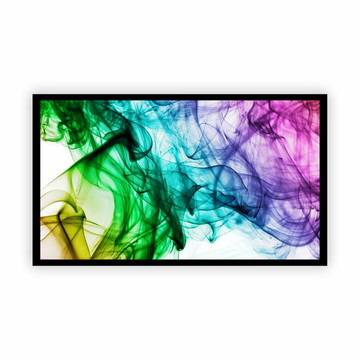 Quadro Canvas Premium Moldura Vapor Colorido 60x40cm