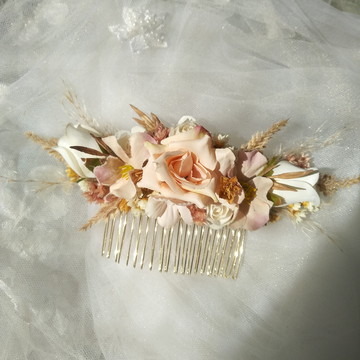 Arranjo para cabelo / grinalda de flores