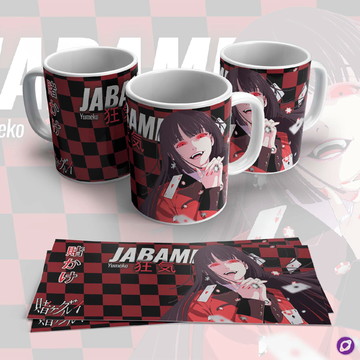 Anime kakegurui yumeko jabami mousepad jogo personalizado casa