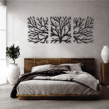 Quadro Trio Arvore De Outono