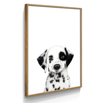 Quadro Decorativo Pet Quarto Infantil Moldura Grande Vidro