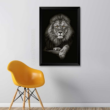 Quadro decorativo - Leão 1