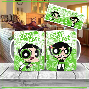 Caneca com café sem café docinho super poderosas