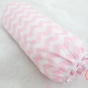 Lençol com elástico mini berço retangular