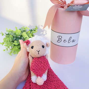 Naninha de crochê | Amigurumi | Presente para recém-nascido