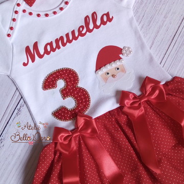Body Vestidinho Natal