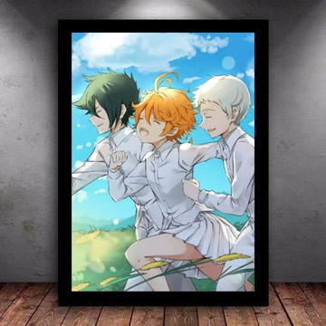 Big Poster Anime The Promised Neverland LO02 90x60 cm