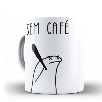 Caneca flork com café sem café