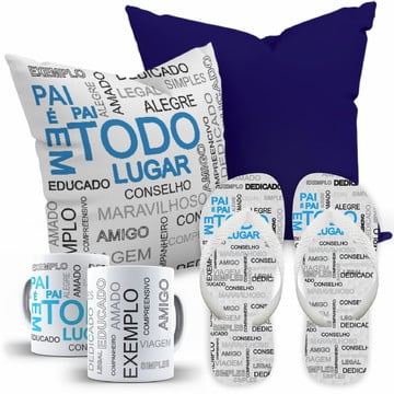 Dia dos pais - kit pai é pai