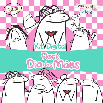 530 Kit Digital Flork Memes Arquivos em Png + Atualizações