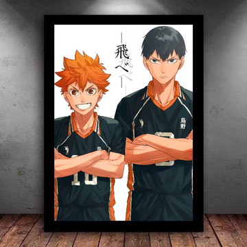 Quadro A5 - Shoyo Hinata Haikyuu Anime