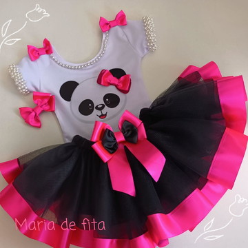 Roupa panda bebe  Compre Produtos Personalizados no Elo7