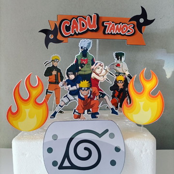 Topo de Bolo Naruto em Promoção na Americanas