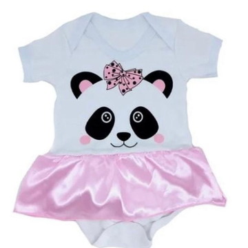 Roupa panda bebe  Compre Produtos Personalizados no Elo7