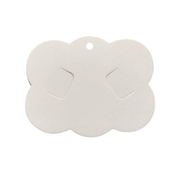 Mil cartelas para presilha nuvem branca