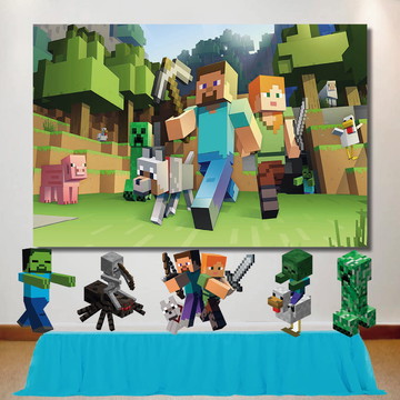 Painel 1x65M Minecraft Story Mode