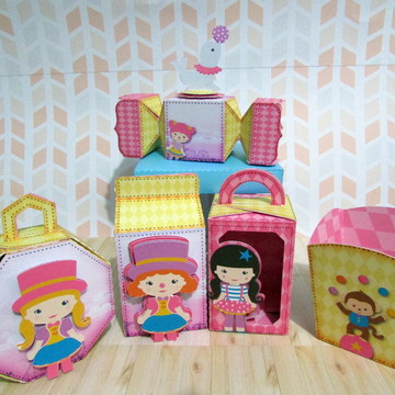 Arquivo de corte - circo menina 5