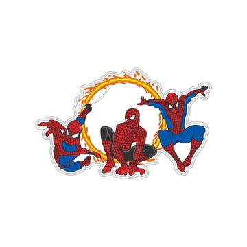 Patch bordado termocolante homem aranha sem volta para casa