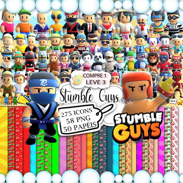 Display stumble guys  Compre Produtos Personalizados no Elo7