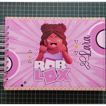 Caderno de Desenho Personalizado 48 Fls Roblox