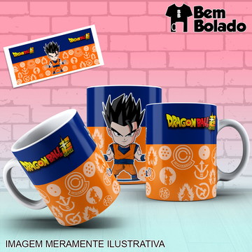 Caneca Dragon Ball Super Cb Majin Boo Anime Desenho Símbolos