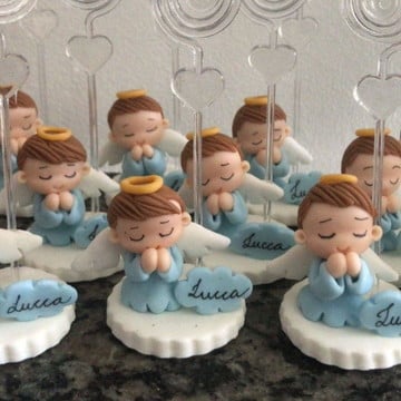 Lembrancinha batizado anjinho