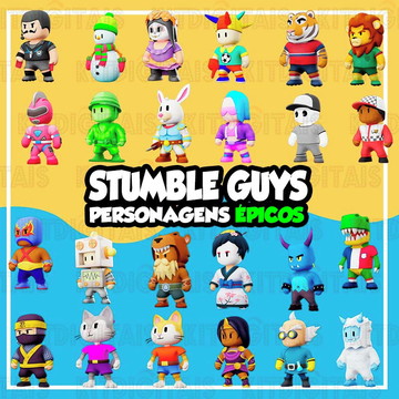 Stumble Guys Png Raros 3.0