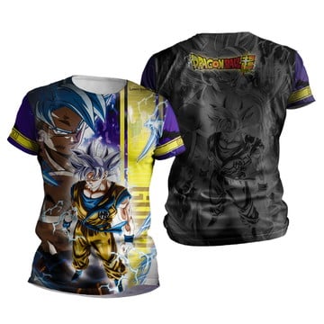 Camisa Camiseta Blusa Goku Instinto Superior Completo