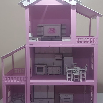 Casa da barbie antiga  Compre Produtos Personalizados no Elo7