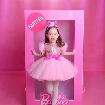 vestido barbie infantil  Outfits, Barbie life, Sleeveless dress