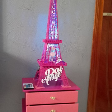 Torre eiffel em mdf