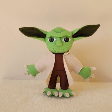 Chaveiro Star Wars Personagem Mestre Yoda Feltro