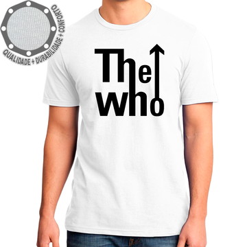 Camiseta the who banda camisa personalizada rock ah00925