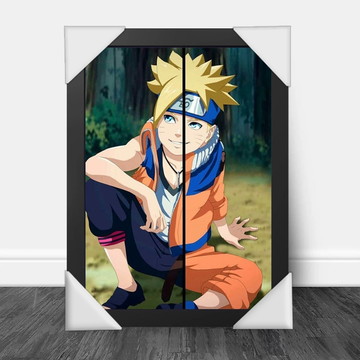 Quadro Decorativo Naruto Clássico Poster 23x33cm