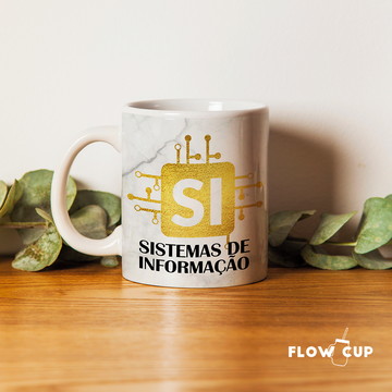 Caneca sistema de informática - com seu nome!