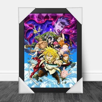 Quadro Decorativo Poste Meliodas Nanatsu No Taizai Anime em Promoção na  Americanas