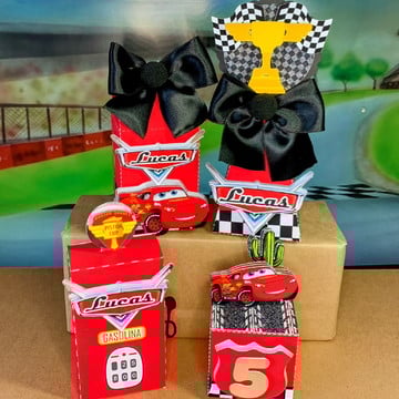 Kit carros mini luxo 50 peças