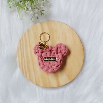 Lembrancinha maternidade chaveiro personalizado