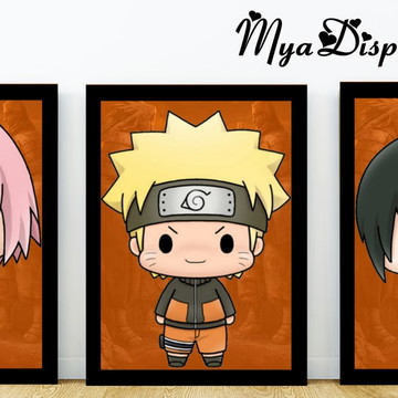 Toalha De Banho Infantil Anime Naruto & Hinata Desenho