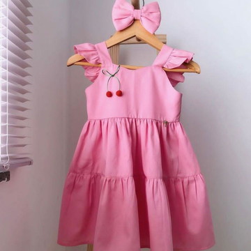 Vestido catarina rosa