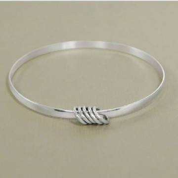 Pulseira de prata com 12 argolinhas de prata personalizada