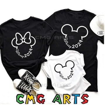Kit 4unidades viagem disney 2024 mikey e minie 100% algodão
